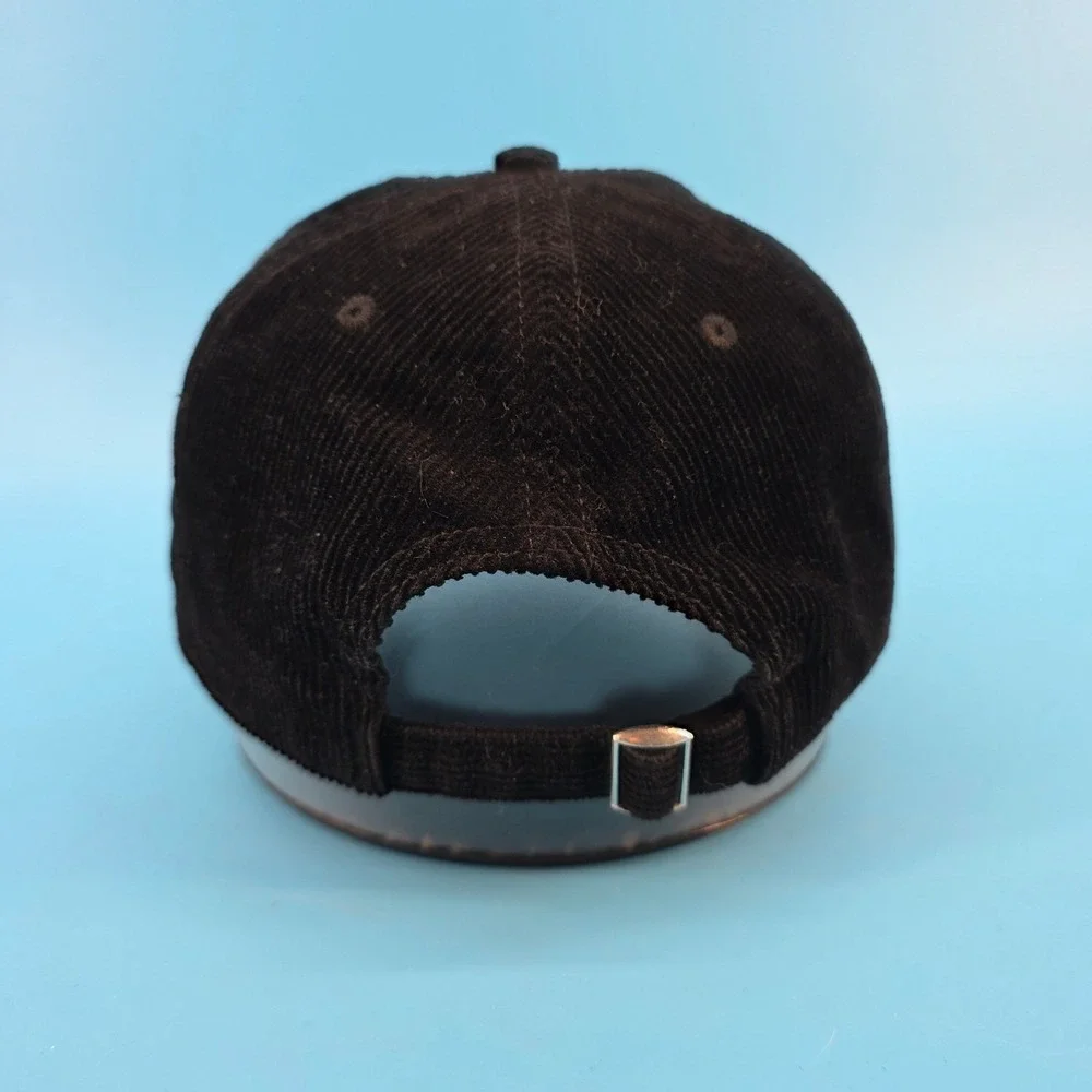 The Simpsons Bart‎ Simpson Skeleton Corduroy Dad Hat Black Mad Engine Strapback